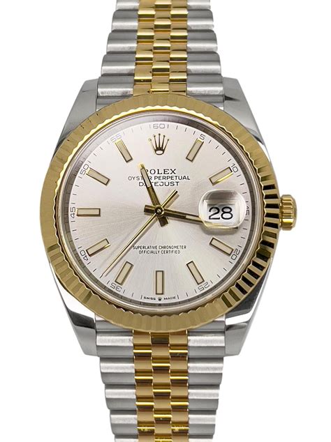 rolex two tone jubilee bracelet presidential|rolex datejust 41 two tone.